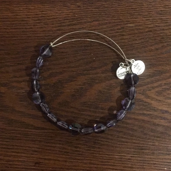 BUNDLE Alex and Ani purple beaded bracelets - Picture 3 of 3